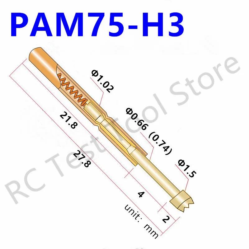 20/100pcs PAM75-H3  ׽Ʈ κ    1.50mm PM75-H3  27.8mm ׽Ʈ  ݼ ׽Ʈ    PM75-H